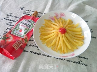 香炸土豆条的做法步骤：8