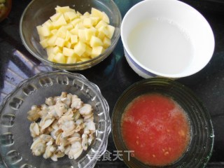 蛤蜊浓汤的做法步骤：2