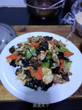 木须肉的做法步骤：1