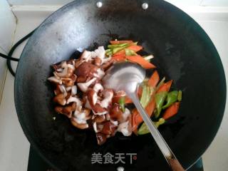 素炒香菇的做法步骤：5