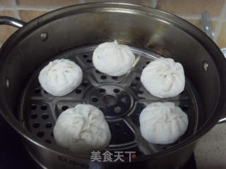 雪里蕻鸡块包的做法步骤：6