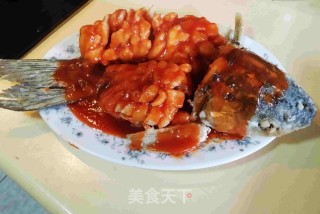 糖醋松鼠鱼的做法步骤：8
