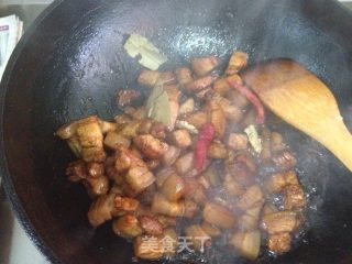 高压锅版红烧肉的做法步骤：5