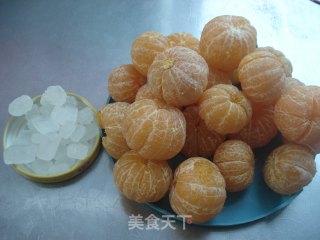 糖水蜜桔的做法步骤：1