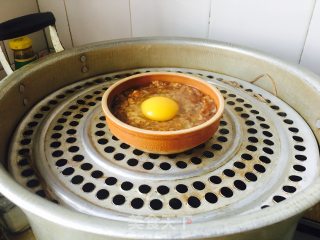 肉末蒸蛋的做法步骤：3
