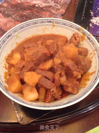 咖喱牛肉的做法步骤：8