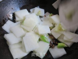 海米冬瓜的做法步骤：5