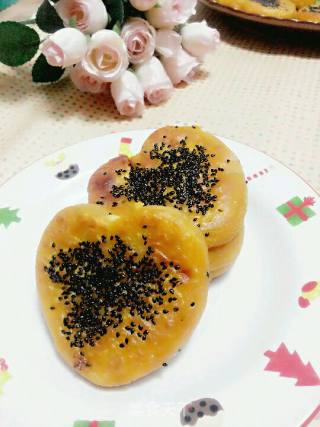 奶香芝心红薯饼的做法步骤：3