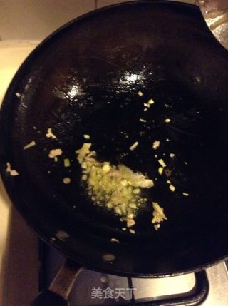 蒜薹炒肉丝的做法步骤：4