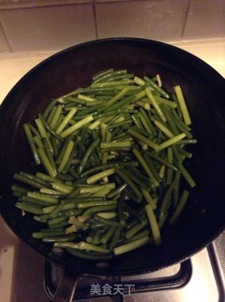 蒜薹炒肉丝的做法步骤：5