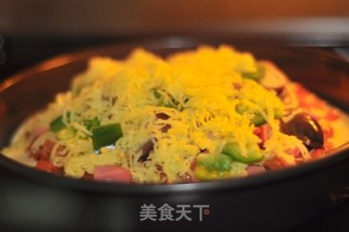金枪鱼披萨的做法步骤：19