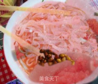 西瓜凉卷粉的做法步骤：3
