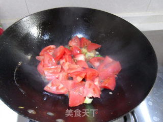 葱花菠菜面的做法步骤：6