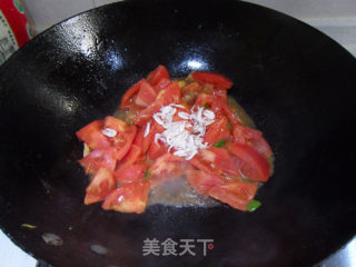 葱花菠菜面的做法步骤：7