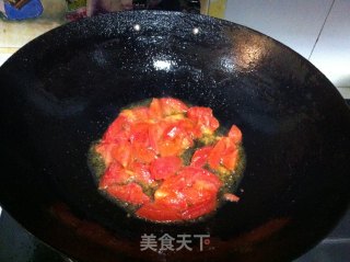 西红柿蛋炒饭的做法步骤：3