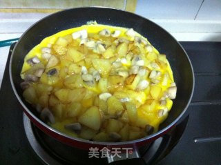 香煎土豆蘑菇的做法步骤：11