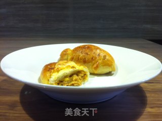 亲子创意儿童餐：鱼螃蟹乌龟面包&荷花肉饼蒸蛋&结满果子的树的做法步骤：12