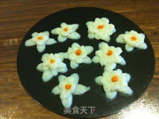 亲子创意儿童餐：鱼螃蟹乌龟面包&荷花肉饼蒸蛋&结满果子的树的做法步骤：24