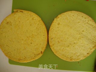 8寸奶油生日蛋糕——老爸生日快乐的做法步骤：1