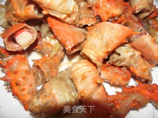 黑椒啤酒帝王蟹的做法步骤：11