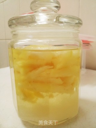 微醺初春——自酿菠萝酒的做法步骤：9