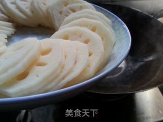 干煸藕片的做法步骤：3