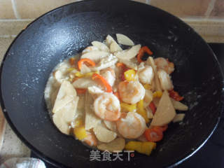 春笋炒虾仁的做法步骤：9