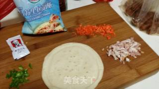 自制小披萨的做法步骤：1