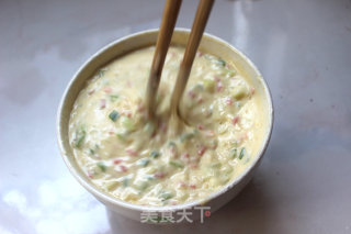 快手早餐做起来——葱花蛋饼的做法步骤：10