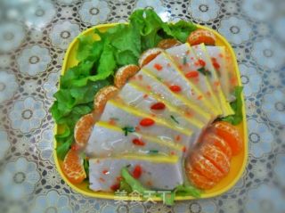 年夜饭鱼糕——年年有余，步步高升的做法步骤：16