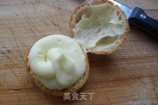 蛋奶沙司酱泡芙的做法步骤：25