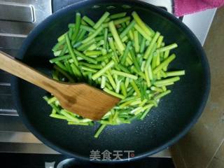 蒜薹炒肉的做法步骤：7