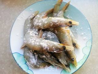 茄汁大虾的做法步骤：2