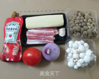 番茄蘑菇浓汤的做法步骤：1