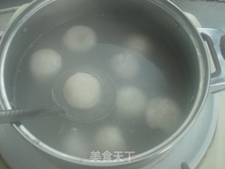 花生汤圆的做法步骤：9