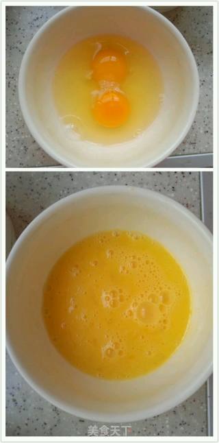速食木耳蛋炒饭的做法步骤：4