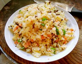 速食木耳蛋炒饭的做法步骤：7