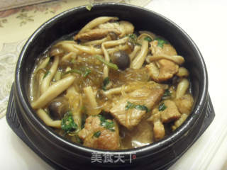 蟹味猪肉炖粉条的做法步骤：7