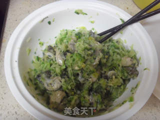 萝卜丝海蛎馅水饺的做法步骤：7