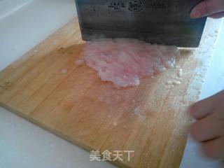 巴沙鱼韭菜馄炖的做法步骤：3