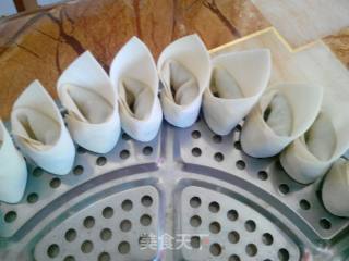 巴沙鱼韭菜馄炖的做法步骤：16