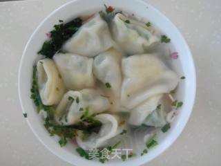 巴沙鱼韭菜馄炖的做法步骤：24