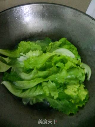 蜜汁生菜的做法步骤：3