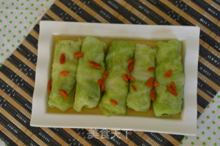 卷心菜肉卷的做法步骤：9