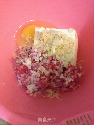 豆腐丸子青菜汤的做法步骤：3