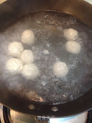 豆腐丸子青菜汤的做法步骤：7