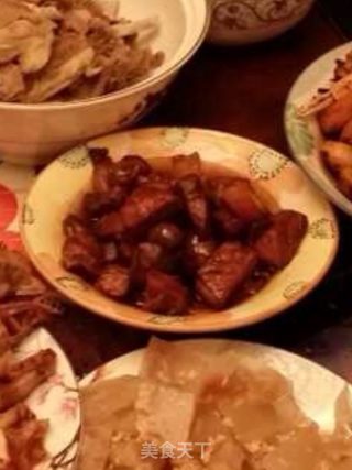 板栗红烧肉的做法步骤：10