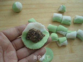 五仁双色汤圆的做法步骤：6