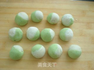 五仁双色汤圆的做法步骤：7