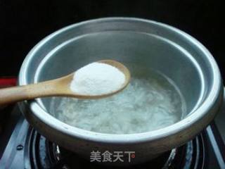 西瓜椰汁雪蛤的做法步骤：3